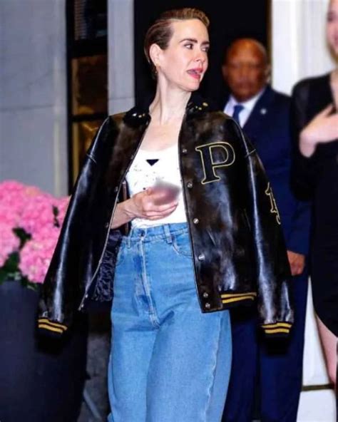 sarah paulson jacket